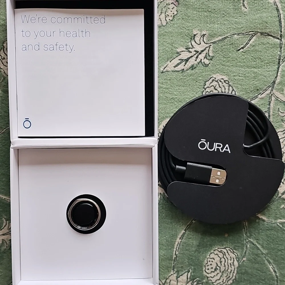 Oura Ring Gen 3 Size 8 Heritage Silver